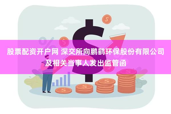 股票配资开户网 深交所向鹏鹞环保股份有限公司及相关当事人发出监管函