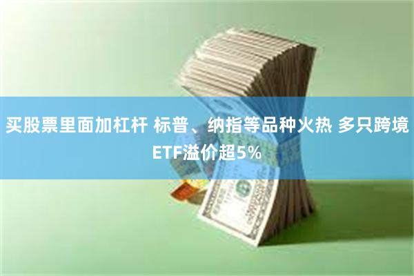 买股票里面加杠杆 标普、纳指等品种火热 多只跨境ETF溢价超5%