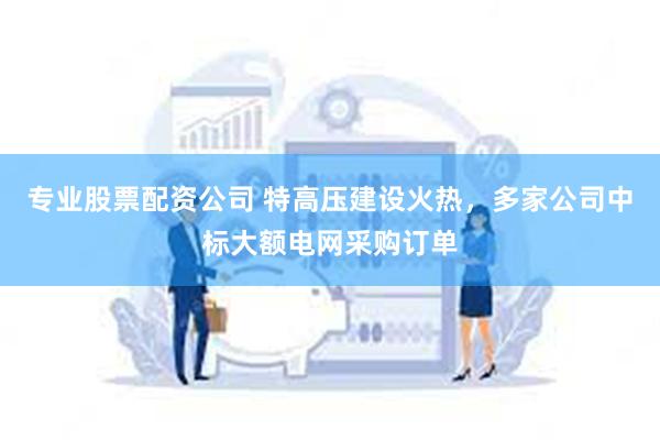 专业股票配资公司 特高压建设火热，多家公司中标大额电网采购订单