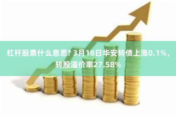 杠杆股票什么意思? 3月18日华安转债上涨0.1%，转股溢价率27.58%